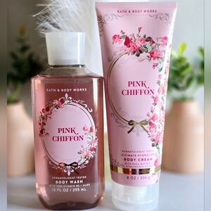 Pink Chifon body Care Set By Bath And Body Works